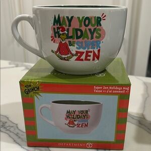 The Grinch Super Zen Holidays Mug